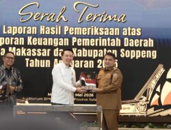 Makassar Raih WTP Kelima Berturut-turut, Appi Tegaskan Komitmen Tindak Lanjut Rekomendasi BPK