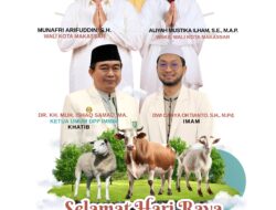 Appi-Aliyah Akan Salat Idul Adha Bersama Ribuan Warga di Lapangan Karebosi