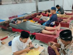 Masjid Nur Intan Lestari Kumpulkan 20 Kantong Darah dalam Semalam, Jamaah Buktikan Kepedulian Nyata untuk Sesama