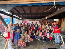 Dari Pesisir Pangkep, Mahasiswa KKN Unhas Dorong Budaya Membaca melalui Penyuluhan Literasi