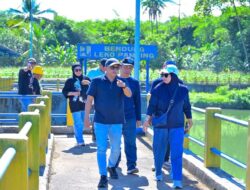 Pastikan Kondisi Air Baku, Direksi PDAM Makassar Tinjau Bendungan Leko Pancing
