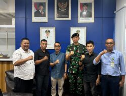 Plt Dirut PDAM Makassar-Danyonkav 10 Bertemu, Bahas Peningkatan Layanan Air Bersih Asrama